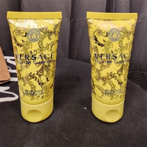 versace gold diamond|Versace yellow diamond body wash.